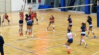 Pallavolo U18F ecc - Allianz Viscontini Milano  vs  G.S. Cagliero