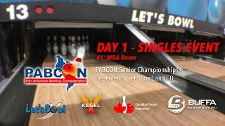 PABCON Senior Championships - Senior SINGLES