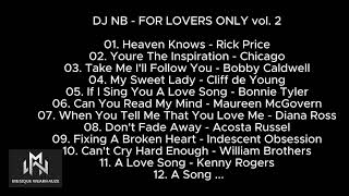 DJ NB   FOR LOVERS ONLY VOLUME  2