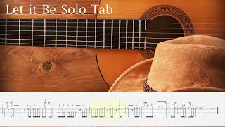 Let it Be Solo Tab(大五聲EX)