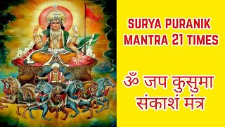 ॐ जपा कुसुम संकाशं मंत्र | Om Japa Kusuma Sankasham Mantra In Hindi | Surya Mantra