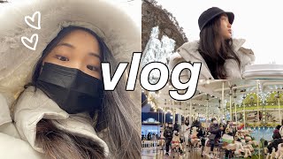 vida na coreia | vlog: fazendo topokki, lotte world com amigos, desabafos,  tempo com minha família