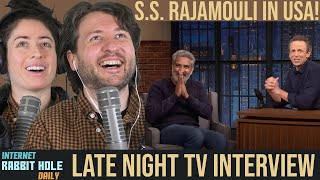 S.S. Rajamouli on American Talk Show! How he Received Help from Fans for the Title of RRR| irh daily