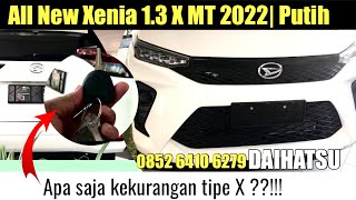 Daihatsu Xenia 2022 : All New Xenia 1.3 X MT | Warna Putih [ Exterior & Interior ] Daihatsu Riau