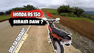 Honda Rs 150 Sirain ba ? | Walang Pwersa Bumababa  Rpm | E Balik ang Lakas ng Rs 150 | Try Top Speed