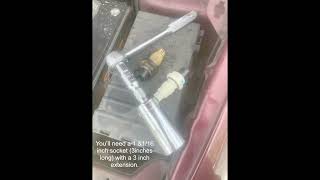 How to replace a speed input sensor on a Chrysler Town and Country 2001-2007 minivan