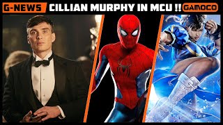 G-News - Cillian Murphy In MCU?, Peter Parker In Venom 3, Street Fighter Movie & More | @GamocoHindi