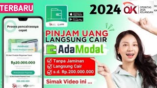 Cara Pinjam Uang di aplikasi Adamodal | Pinjam Uang di Ada Modal | Daftar Adamodal pinjaman online