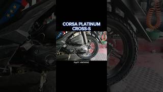 CORSA PLATINUM CROSS-S #hondabeat #shortvideo #youtubeshorts #ytshort #shortsvideo #motovlog #moto