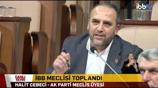 HALİT CEBECİ - BAKIRKÖY BÖLGE PLANI HAKKINDAKİ KONUŞMASI | 24.11.2022