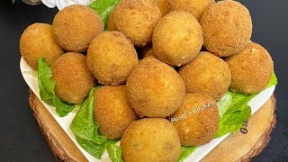 How To Make A Delicious Yam Balls🇬🇭//Ghana Yam Croquettes Recipe//@MasofsKitchen