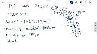 #CBSE,STATE-X MATHS-REAL NUMBERS-EUCLID'S DIVISION LEMMA-EXERCISE-1-PROBLEMS-1,2,4-CLASS1