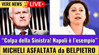 BELPIETRO FURIOSO con MICHELI e il PD "DEGRADO DI NAPOLI E MILANO è colpa della SINISTRA VERGOGN*A"