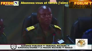 RDC Procès du coup d'état raté de Kinshasa le tribunal fixe la date des plaidoiries des Avocats P.6