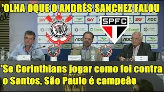 VEJA A COLETIVA DE IMPRENSA DOS PRESIDENTES DE CORINTHIANS E SÃO PAULO (10/04/19)