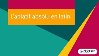 L'ablatif absolu en latin