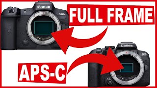 FULL FRAME Vs CROPPED SENSORS - ARE YOU CONFUSED?? What's the difference and which is best for you?