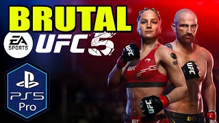 VISCERAL UFC 5 PS5 Pro Gameplay [Enhanced]