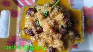 கடலைக்கறி குக்கர் குழம்பு/kadala curry cooker gravy