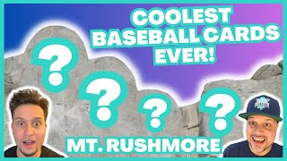 The COOLEST Baseball Cards EVER Mount Rushmore! 😎