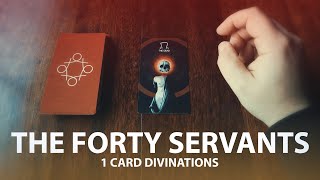 1 Card Forty Servants Divinations