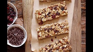 Homemade Chocolate Chip Granola Bars