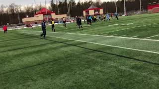 Celebration from SUNY Cortland Win