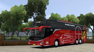 Mod Bussid Jb5 SCANIA K450CB MN ART X KP PROJECT | GUNUNG HARTA