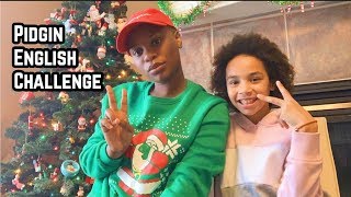 PIDGIN ENGLISH CHALLENGE WITH MY NIECE|| CHRISTMAS EDITION ❤️