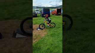 MTB Jump Practice. Tiny Gap Jumps #MTB #GapJump #5YearsOld #Shorts