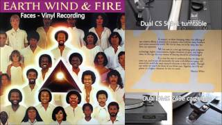 Vinyl: DMS249e on CS503-1 - Faces - Earth Wind & Fire