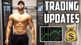 7:00am Apartment Gym Workout | Trading in the Stock Market