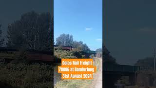 Colas Rail Freight 70806 at Bamfurlong - 31st August 2024