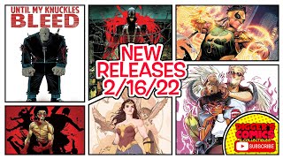 New Comic Books  for 2-16-2022