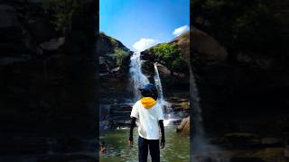 Amritdhara water fall #shortvideos #shorts #viral #cinematic #youtubeshorts #edit #biker #rider #r15