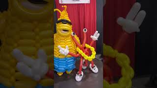 hip hop alien Sega ToeJam & Earl balloons w/ Balloonski Real alien sighting