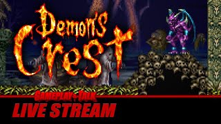 Demon's Crest (SNES) - Full Playthrough - 2023 | Gameplay and Talk Live Stream #464