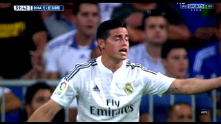 James Rodriguez vs Cordoba CF Home (English Commentary) HD 720p 14-15