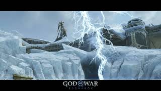 God of War Ragnarök - Midgard, Frozen Lightning Bolt - 30 Minutes of Low Vol. SFX Music and Ambience