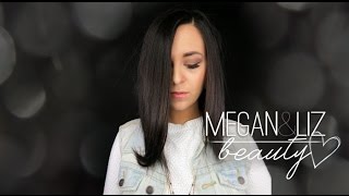 Straight/Shiny Hair Tutorial | LifeOfMeganandLiz