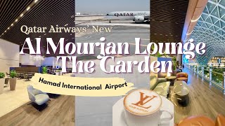 Visited the first ever LOUIS VUITTON LOUNGE at Qatar Airways’ Al Mourjan Business Lounge The Garden