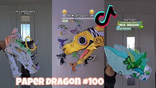 Dragon Puppet TikToks - Paper Dragon TikTok Compilation #100