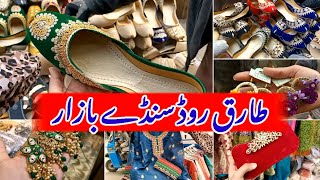 Sunday bazar Tariq Road - Affordable heels,fancysuit,bag & jewelry - itwar bazar