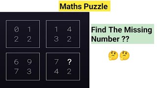 Maths Puzzle | Learn How To Solve This Puzzles | Find The Missing Number