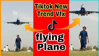 Tiktok New trend AirPlane edditing | how to make tiktok edditing video | kinemaster #shorts