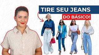 APRENDA A TIRAR SUA CALÇA JEANS DO BÁSICO | 18 looks estilosos