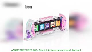 ✔️Divoom Times Gate Cute Gaming Digital Clock Informative Display Social