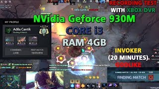 XBox Game DVR Screen Recording | NVidia Geforce 930M