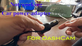 How to fix Car power output adaptor