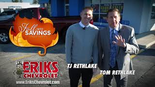 Eriks Chevrolet: Fall into Pre-Owned Savings